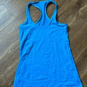 Lululemon athletic blue tank top